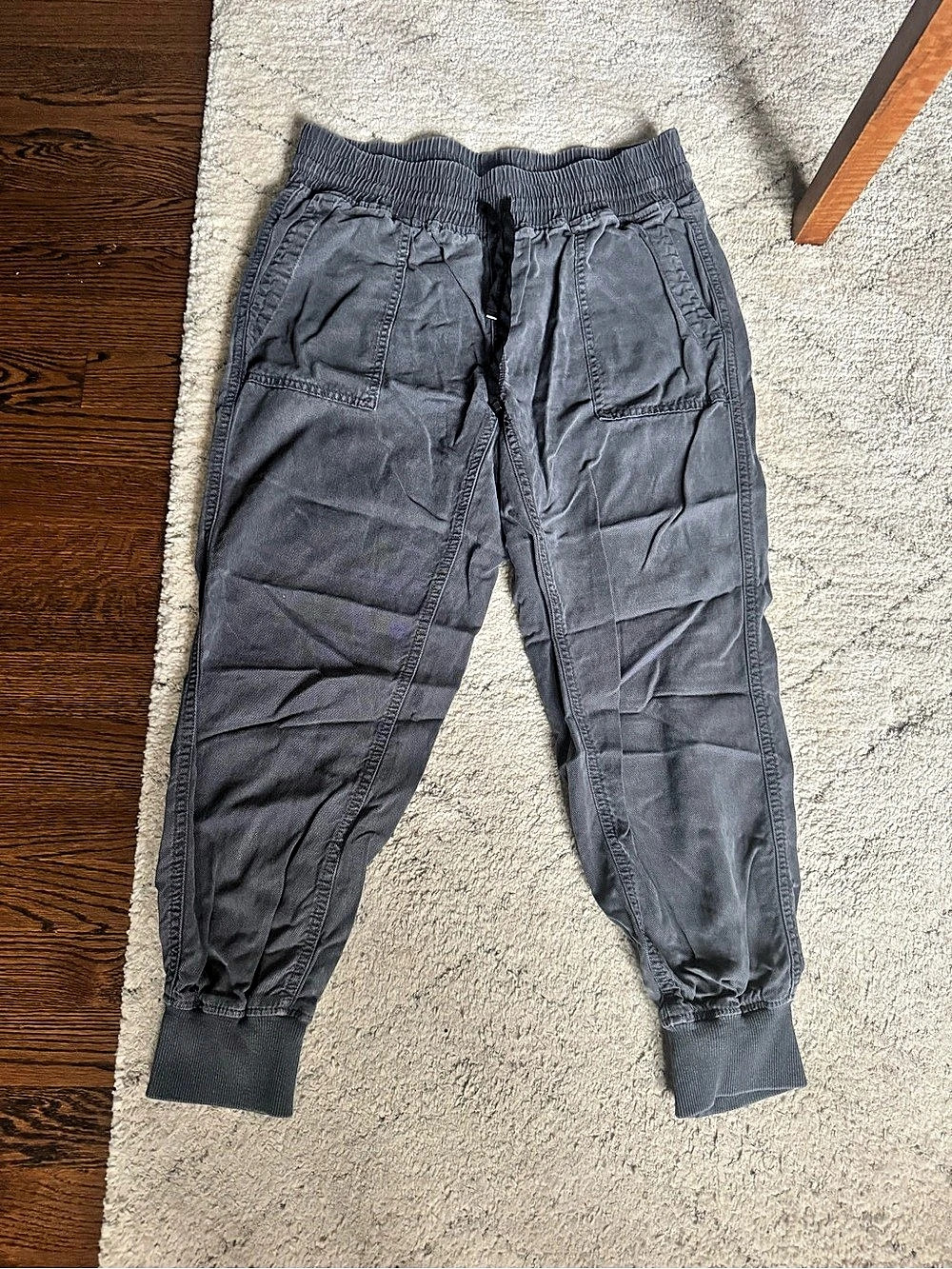 Zara Gray Jogger Pants Size Medium